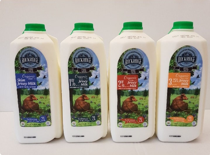 Calgary organic Milk